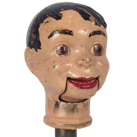 Www.momomoyouth.com from deluxe edition of no mythologies to follow. 1930s Hand-Painted Ventriloquist Dummy Head at 1stdibs