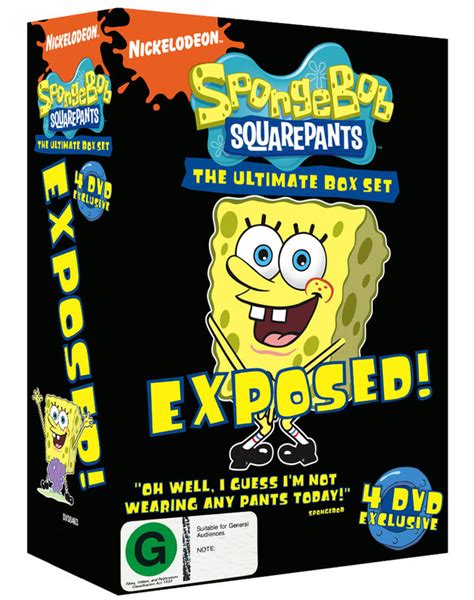 Spongebob Squarepants Exposed Box Set Dvd Buy Now At Mighty Ape Nz