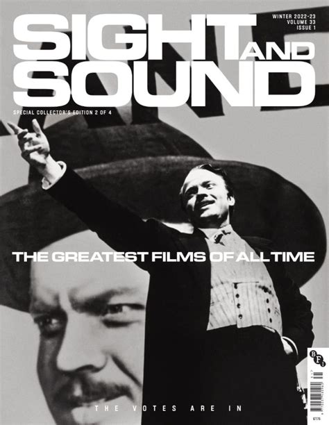 Bfi Shop Sight And Sound The Greatest Films Of All Time Issue