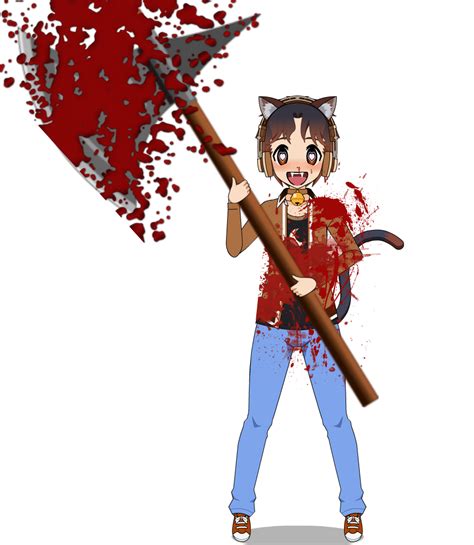 Image Diffrent Type Of Yandere Purin Bloodypng Yandere Simulator