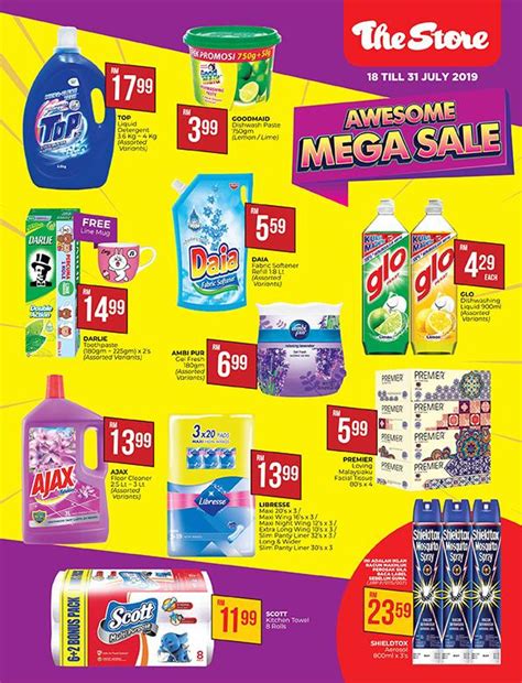 Buy and sell on malaysia's largest marketplace. The Store Mega Sale Promotion Catalogue (18 July 2019 - 31 ...