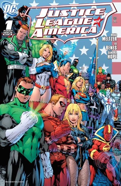 Justice League Of America 2006 2011 1 By Brad Meltzer And Ed Benes On