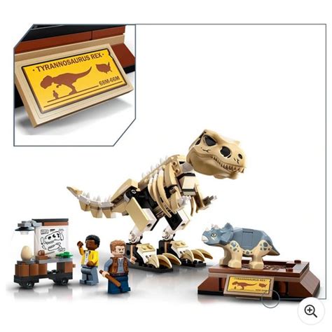Lego 76940 Jurassic World T Rex Dinosaur Fossil Exhibition Toy Set