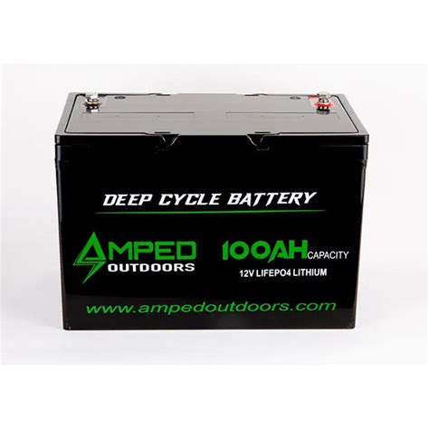 Amped Outdoors 12v 100ah Lithium Battery — Eco Fishing Shop