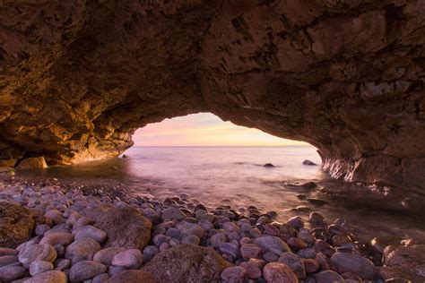Rocks In The Water Cave Image Free Stock Photo Public Domain Photo