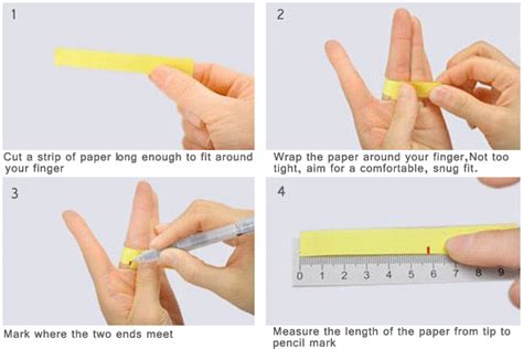 Ring Size Guide Esdomera