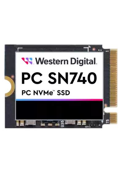 Western Digital PC SN740 M 2 2230 NVMe 512GB SSD E2zSTORE
