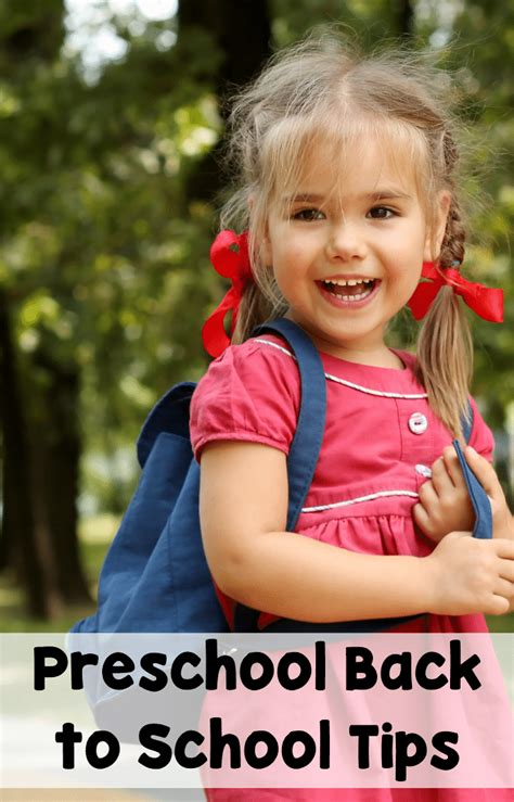 7 Must Read Back To School Tips For Parents Of Preschoolers Fun A Day