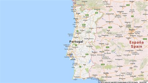 Mapa De Carreteras Portugal España