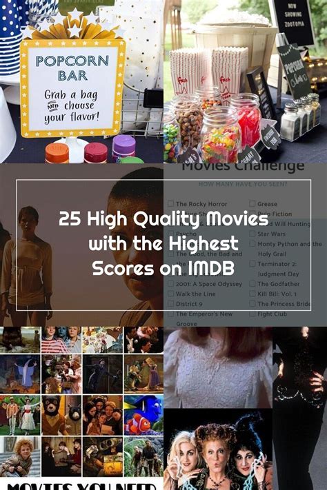 These horror movies are great for tweens and kids. 25 High Quality Movies with the Highest Scores on IMDB in ...