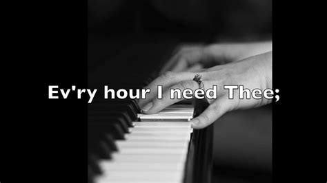 I Need Thee Every Hour Solo Piano Arrangement Youtube