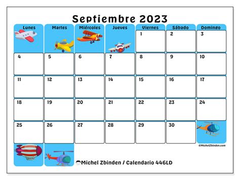 Calendario Septiembre De 2023 Para Imprimir 482ld Michel Zbinden Es