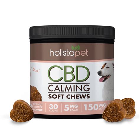 Cbd Calming Chews For Dogs Holistapet Cheef Botanicals