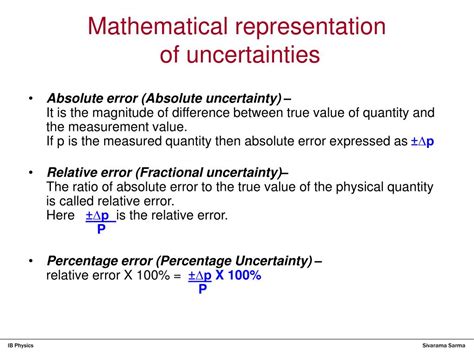 Check spelling or type a new query. Spice of Lyfe: Fractional Uncertainty Formula Physics