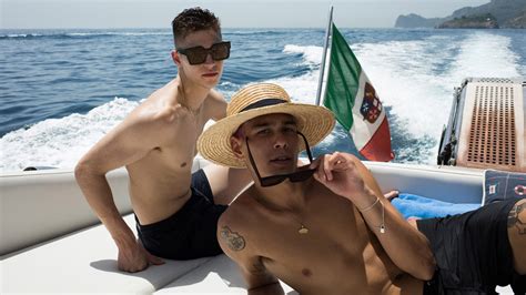 Model Friends Hero Fiennes Tiffin And Evan Mock Do Italy In Style Vogue