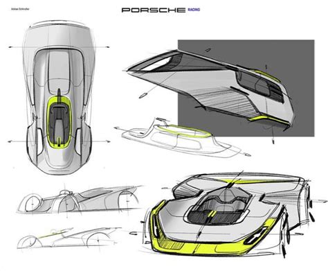 The Concept Design For An Electric Vehicle With Its Interior And