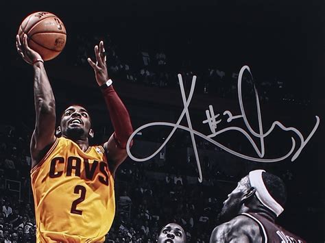Kyrie Irving Signed Le Cavaliers 16x20 Photo Panini Coa And Sports