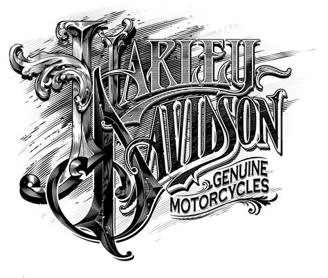 Harley Davidson Illustrations On Behance