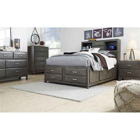 Signature Design By Ashley Caitbrook B476b4 Full Storage Bed With 7 Drawers Todays Home Bed