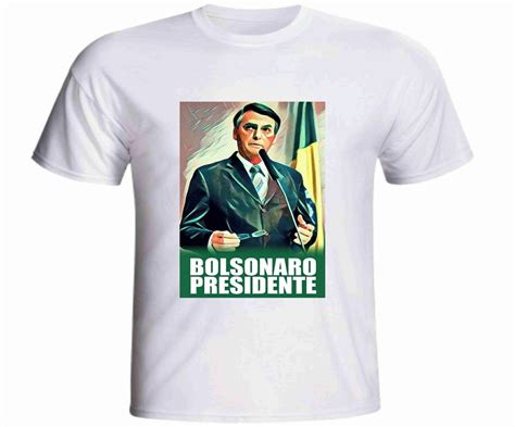 Camisa Jair Bolsonaro Presidente Elo7 Produtos Especiais