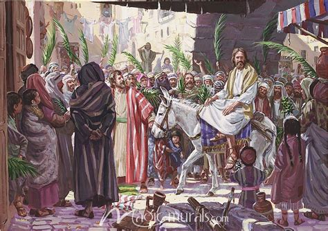 The Triumphal Entry Wallpaper Wall Mural By Magic Murals