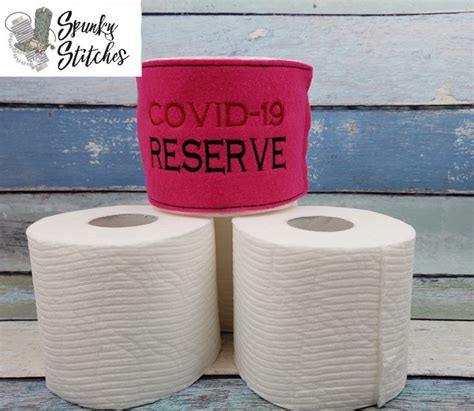 Covid19 Reserve Toilet Paper Wrap