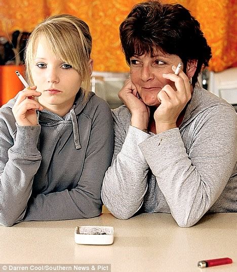 the mother who gets her 13 year old to behave by giving her cigarettes daily mail online