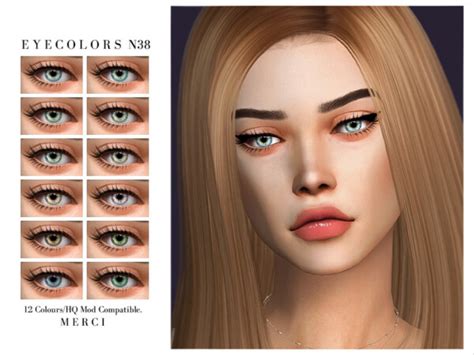 Eyecolors N38 By Merci From Tsr • Sims 4 Downloads