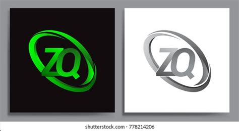 Letter Zo Logotype Design Company Name Stock Vector Royalty Free