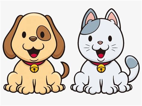 Dibujos De Gatos Y Perros Perros Tiernos Dibujos Imagenes De Perros Animados Perros Tiernos
