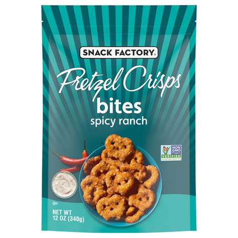 Save On Snack Factory Pretzel Crisps Bites Spicy Ranch Order Online