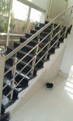 Staircase Grills Modern Stainless Steel Handrail At Rs 900feet In Chennai
