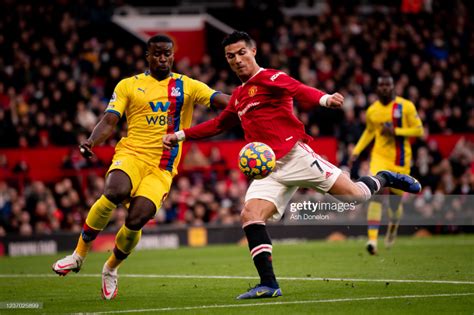 Cristiano Ronaldo Of Manchester United In Action During The Premier
