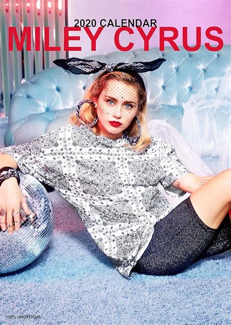 Miley Cyrus 2020 A3 Music Wall Calendar The Perfect Christmas Or