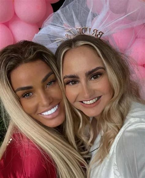 Inside Katie Prices Sister Sophies Hen Do With Pink Balloons And Thistle Cake Ok Magazine