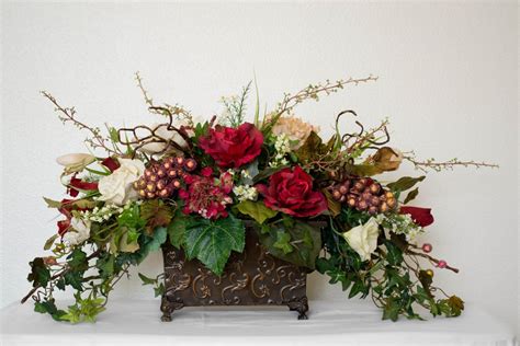 Home And Living Floral Arrangements Home Décor Silk Floral Arrangement