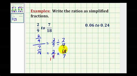 To convert the decimal 0.375 to a fraction, just follow these steps: Examples: Write a Ratio as a Simplified Fractions ...
