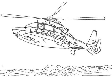 Elicopter De Colorat Planse De Colorat Cu Elicoptere