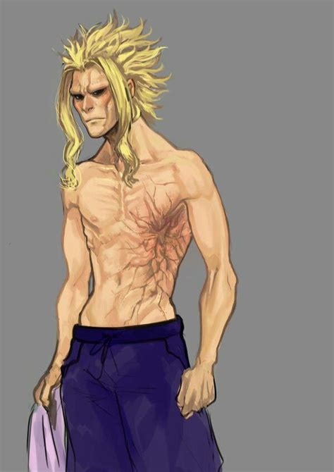 All Might Scar