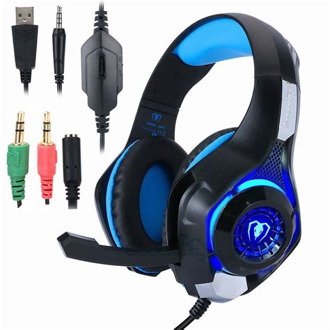 For Xbox One Ps4 Pro Gaming Headset Gamers Headphones With Mic Ebay