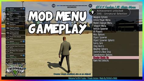 gta 5 online how to get mod menus on pc 1 37 without a jailbreak gta 5 mod menu 100 free