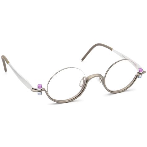 prodesign denmark eyeglasses gail spence 9902 c 6631 khaki silver 4323 140 etsy