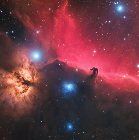The Horsehead Nebula And Flame Nebula Astrophotography Facts And More