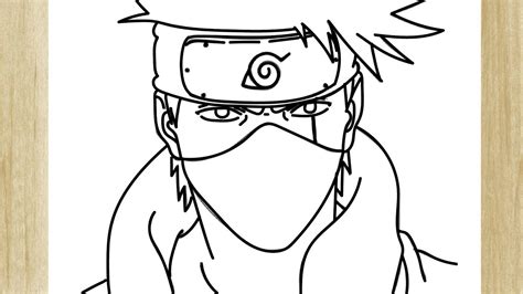 Como Desenhar O Kakashi De Naruto Youtube