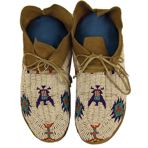 Sioux Beaded Moccasins Native American Moccasins Beaded Moccasins Native American Clothing