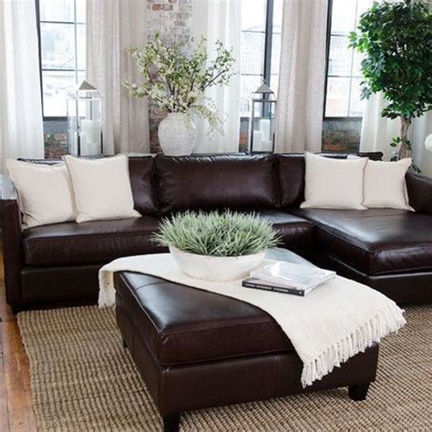 10 Decorating Ideas Brown Leather Sofa