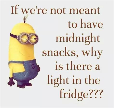 That Explains My Late Night Cravings Humor Dos Minions Funny Minion