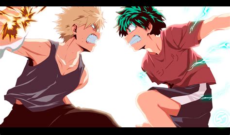 Deku And Bakugo Picture