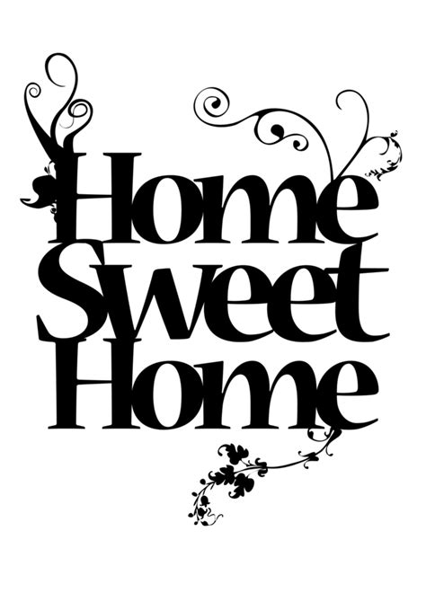 Home Sweet Home By Ladysilver2267 On Deviantart Sweet Home Lettering