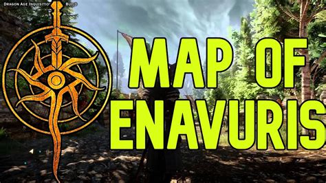 Map Of Enavuris Dragon Age Inquisition Youtube